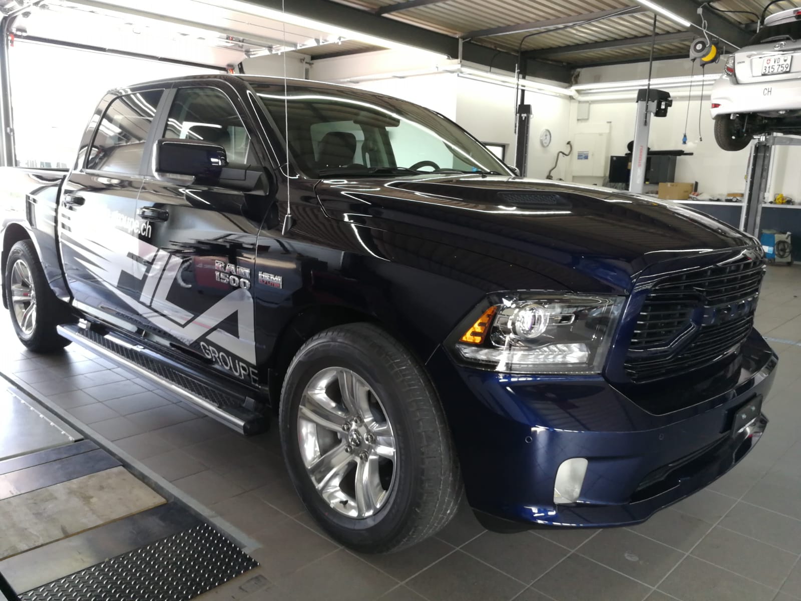 Autocollants chromés, décoration Dodge Ram