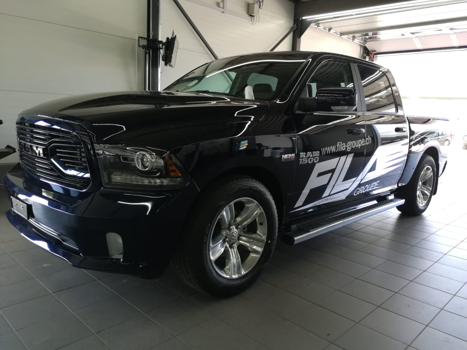 Autocollants chromés, décoration Dodge Ram